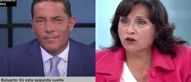 Fernando del Rincón confrontó a la candidata a la vicepresidencia de Perú Libre, Dina Boluarte Periodista de CNN entrevista a Dina Boluarte y la confronta por propuesta de cerrar el Congreso