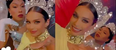 Janick Maceta feliz con imitación de Dayanita Janick Maceta feliz con imitación de Dayanita: ‘Mi gemela perdida’