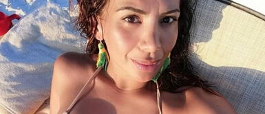 Mónica Cabrejos Mónica Cabrejos apuesta por las botas altas al estilo de Kim Kardashian