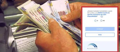 Conoce todo acerca de la NUEVA Cuenta de Aportes Voluntarios de Libre Disponibilidad Retiro de AFP: ¿Cuáles son las dos opciones para disponer de mi dinero?
