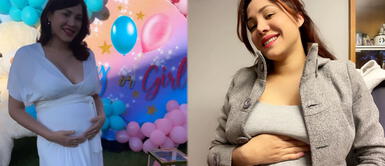 Lesly Castillo quiso sorprender a su esposo con la revelación del género de su bebé. Lesly Castillo hace tierna decoración para conocer el sexo de su bebé: “Estoy emocionada”
