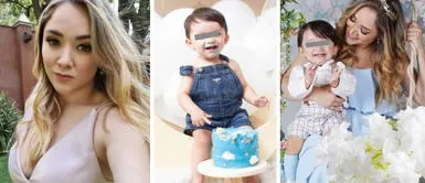 La actriz de telenovelas junto a su pequeño André en su onomástico. Sherlyn celebró el cumpleaños de su hijo con una hermosa fiesta en la playa