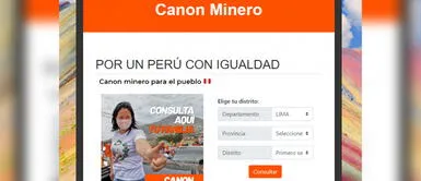 Denuncian página de Canon Minero a favor de Keiko Fujimori Denuncian creación de página fujimorista para consulta de ‘Canon Minero’ a cambio de votos