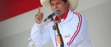 Pedro Castillo se Pedro Castillo sobre la piedra que Keiko Fujimori llevó al debate: “Será de Piedras Gordas”