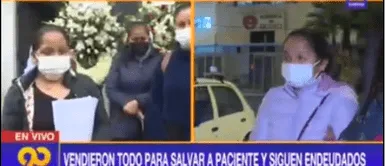 Familia denunció el caso a SuSalud. COVID-19: familia denuncia a clínica de no entregar cuerpo por deuda de 1 millón de soles