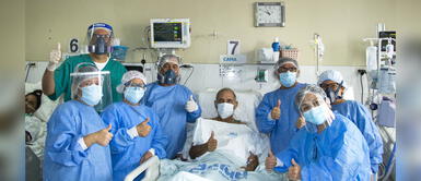 COVID-19 Perú: Excomando Chavín de Huántar superó el coronavirus tras permanecer más de 40 días en UCI Excomando Chavín de Huántar ganó la batalla a la COVID-19 tras permanecer más de 40 días en UCI