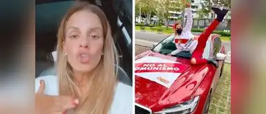 Alejandra Baigorria aseguró haber sido amenazada por seguidores de Pedro Castillo. Foto: Composición/Instagram. Alejandra Baigorria aseguró haber sido amenazada por seguidores de Pedro Castillo. Foto: Composición/Instagram.