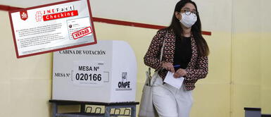 Segunda vuelta electoral. Segunda Vuelta Perú: JNE pide que los votantes dejen su celular antes de entrar a la cámara secreta