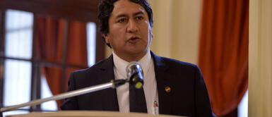 Vladimir Cerrón fue Gobernador Regional de Junín entre 2011 y 2014, y volvió a ser elegido para el periodo 2019-2022. Vladimir Cerrón asistió a votar e indicó que estarán vigilantes ante un "posible fraude"
