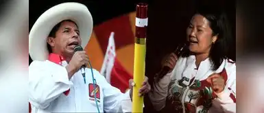 Pedro Castillo y Keiko Fujimori se disputan el sillón presidencial en segunda vuelta. Pedro Castillo y Keiko Fujimori se disputan el sillón presidencial en segunda vuelta.