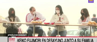 Mark Vito sorprende con gesto de amor a Keiko Fujimori durante desayuno electoral. Mark Vito a Keiko Fujimori: "Ya estás preparada para liderar el país"