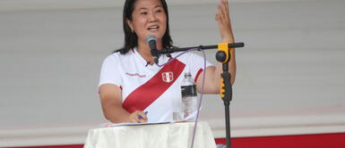 Keiko Fujimori, candidata de Fuerza Popular, acude a su centro de votación en Surco Keiko Fujimori, candidata de Fuerza Popular, acude a su centro de votación en Surco