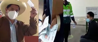 Pedro Castillo señala a Fuerza Popular como responsable de este hecho. Pedro Castillo se pronuncia tras denuncia a personero de Perú Libre por cédulas marcadas a su favor