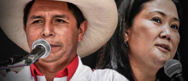 Pedro Castillo 50,2 % y Keiko Fujimori 49,8 %, según conteo rápido 100 % de Ipsos Pedro Castillo 50,2 % y Keiko Fujimori 49,8 %, según conteo rápido 100 % de Ipsos