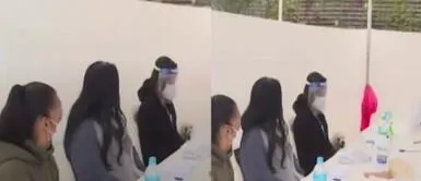 Elecciones 2021: Joven se vuelve miembro de mesa junto a su perrito de manera voluntaria "Me tuve que poner la camiseta": Joven enternece al acceder a ser miembro de mesa junto a su perrito