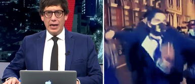 Jaime Chincha: “el periodista de Latina propinó un derechazo a manifestante de PL. La agresión física viene de Romero” Jaime Chincha: “el periodista de Latina propinó un derechazo a manifestante de PL. La agresión física viene de Romero”