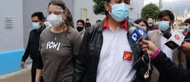 Jurado Electoral Especial de Huancayo podría sancionar a Vladimir Cerrón por usar polo de su partido en local de votación JEE de Huancayo podría sancionar a Vladimir Cerrón por usar polo de su partido durante votación