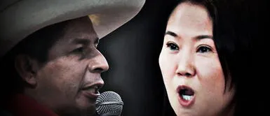 Pedro Castillo y Keiko Fujimori, candidatos presidenciales a la espera de resultados de la ONPE. Elecciones 2021: Se cae denuncia fujimorista sobre supuesto fraude en una mesa de Puno
