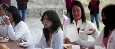 Kyara, hija de Keiko Fujimori, tuvo una reacción curiosa cuando vio lo que comería en el desayuno electoral. ¿Qué le dijo la candidata Keiko Fujimori a su hija durante el desayuno electoral?