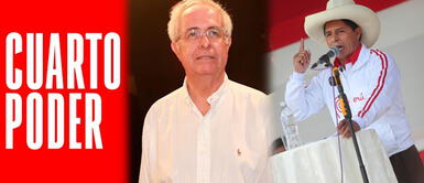 Despiden a periodistas de Cuarto Poder Despiden a periodistas de Cuarto Poder tras acusar a Gilberto Hume de tomar partido contra Pedro Castillo