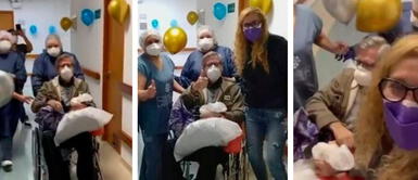 Federico Salazar fue dado de alta tras haber luchado contra la COVID-19. Federico Salazar y su conmovedor encuentro con Katia Condos tras vencer la COVID-19