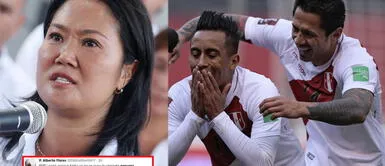 Perú vs Ecuador Hinchas indican que selección peruana ganó porque Keiko Fujimori no se puso la blanquirroja Usuarios reconocen que Perú venció a Ecuador porque "Keiko Fujimori ya no se puso la camiseta"