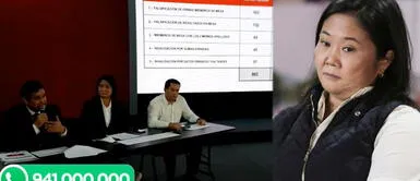 Fuerza Popular pedirá la nulidad al JNE. Keiko Fujimori: Fuerza Popular pedirá la nulidad al JNE en 802 mesas de sufragio
