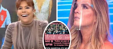 Magaly Medina le responde fuerte a Alejandra Baigorria tras pedido a las FF.AA: “Nadie te va a hacer caso” Magaly Medina le responde fuerte a Alejandra Baigorria tras pedido a las FF.AA: “Nadie te va a hacer caso”