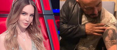 Lupillo Rivera se borra el tatuaje de Belinda Lupillo Rivera ‘mostró’ una parte de cómo se cubrió el tatuaje de Belinda