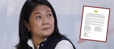 Keiko Fujimori se pronuncia en twitter. Keiko Fujimori: "Seguiremos defendiendo hasta el último voto"