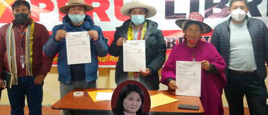 Militantes de Perú retan a Keiko Fujimori a una elección pública Elecciones 2021: Ningún ciudadano quería ser personero de Fuerza Popular en Chumbivilcas
