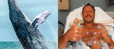 Ballena se ‘traga’ a un pescador y luego lo escupe sano y salvo La historia del pescador 'tragado' por una ballena y luego escupido sano y salvo