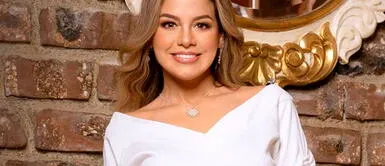 Flor Polo exhibe los atributos del escote que mejor favorece a todas las mujeres Flor Polo exhibe los atributos del escote que mejor favorece a todas las mujeres