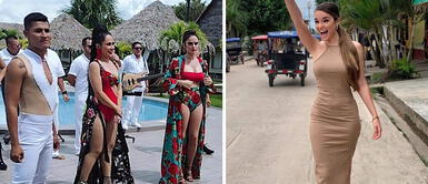 Melody se emociona al pisar selva peruana y llora tras cantar Melody se emociona al pisar selva peruana y llora tras cantar "No sé” con Explosión de Iquitos