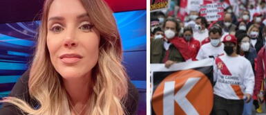 La periodista se manifestó sobre las diferentes reacciones que existen en la contienda política. Juliana Oxenford: "Un elector de San Isidro, no es más que uno de Ayacucho. Todos somos iguales"