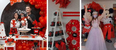 La joven sorprendió al organizar una fiesta para su bebé en medio de la pandemia. Samahara Lobatón celebró los 8 meses de su hija con una gran fiesta e invitados