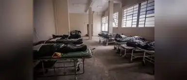 Escenas cotidianas. Cuerpos en el área de Patología del Hospital COVID-19 en Arequipa. Foto: Oswald Charca Escenas cotidianas. Cuerpos en el área de Patología del Hospital COVID-19 en Arequipa. Foto: Oswald Charca