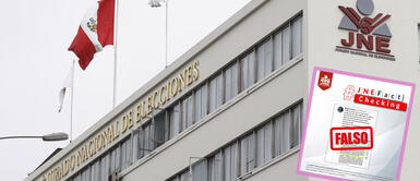 JNE se pronuncia sobre noticias falsas difundidas en redes sociales. JNE informa que no ha ampliado su horario de recepción de pedidos de nulidad