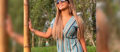 Isabel Acevedo y outfit Kim Kardashian Isabel Acevedo trae de vuelta el estampado favorito de Kim Kardashian en outfit militar