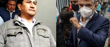 Vladimir Cerrón y Julio Guzmán Vladimir Cerrón y Julio Guzmán