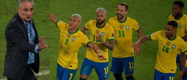 Copa América 2021: Tite entrenador de Brasil asegura que le gustaría medirse a selecciones europeas tras goleada a Perú Tité, entrenador de Brasil, pidió enfrentar a selecciones europeas tras golear a Perú