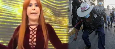 Critican a Magaly por hablar de ronderos en Lima Usuarios arremeten contra Magaly por decir que los ronderos en Lima "no vinieron en tractor"