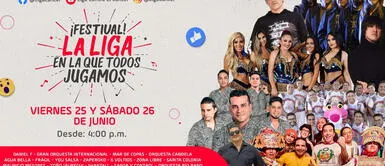 Liga Contra el Cáncer realizará Festival Musical “La Liga en la que todos jugamos” Liga Contra el Cáncer realizará Festival Musical “La Liga en la que todos jugamos”