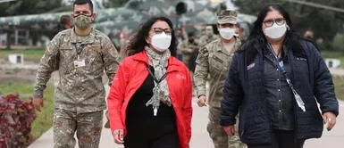 Nuria Esparch señaló que el Ejecutivo garantiza que las Fuerzas Armadas respetarán la decisión del JNE. Ministra de Defensa: "Si hay personas que creen que pueden soliviantar a nuestras FFAA, se equivocan"