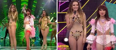 La Uchulú deslumbró con su presentación. La Uchulú, Melody y Linda Caba brillaron cantando No sé en la final de "El artista del año"