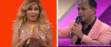 Gisela Valcárcel se encontró con Aldo Díaz. Gisela Valcárcel reaccionó así con el regreso de 'Apoteósico' en el set: “Nada que perdonar”