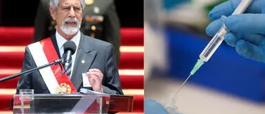 Vacunación continuará con 200 mil dosis por día Francisco Sagasti asegura que continuarán vacunando a un ritmo de 200 mil dosis por día