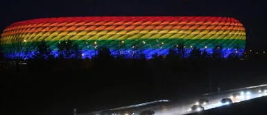 UEFA rechazó la iluminación con los colores del arcoíris del estadio Allianz Arena en el Alemania vs HungríaUEFA rechazó la iluminación con los colores del arcoíris del estadio Allianz Arena en el Alemania vs Hungría UEFA rechazó iluminación LGBTIQ+ del estadio Allianz Arena en el Alemania vs Hungría