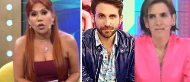 Reportero de Magaly Medina arremetió contra Amor y fuego. Periodista de Magaly Medina cuestiona el desempeño de Gigi Mitre en 'Amor y Fuego'