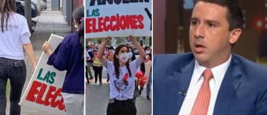 El periodista se pronunció fuerte en su red social y niega que sea su esposa. Mijael Garrido Lecca tras foto controversial: “Es un nivel de bajeza asqueroso que metan a ‘mi esposa’”